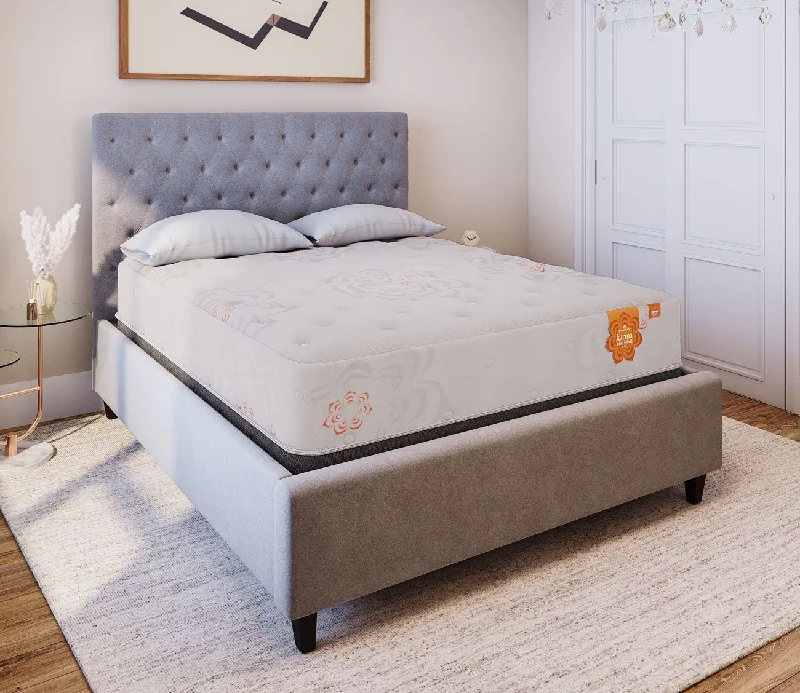 Gel - infused memory foam mattresses for cooler sleepPranaSleep Karma Select 2 Hybrid Plush Mattress