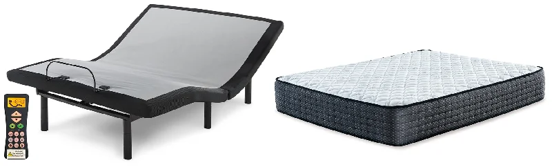 Hybrid mattresses combining foam and innerspring technologyLimited Edition Firm Mattress with Adjustable Base