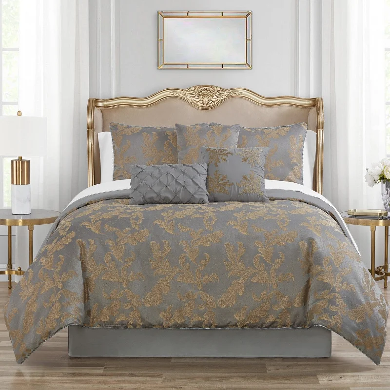 Synthetic - filled comforters like polyester for affordability and hypoallergenic propertiesMarquis by Waterford Raphael 7PC Comforter Set