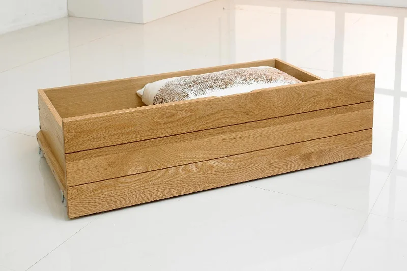 Innerspring mattresses with coil counts for supportNatural Oak Under Bed Drawer