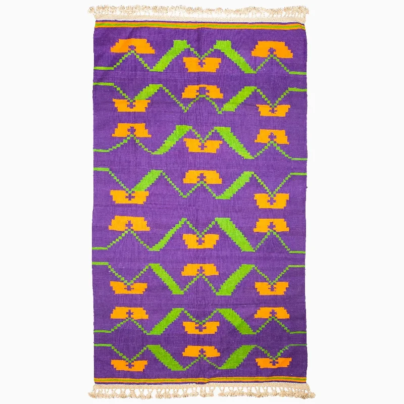 Jersey cotton duvet covers for a stretchy and comfortable fitPurple Orange Murmur Rug