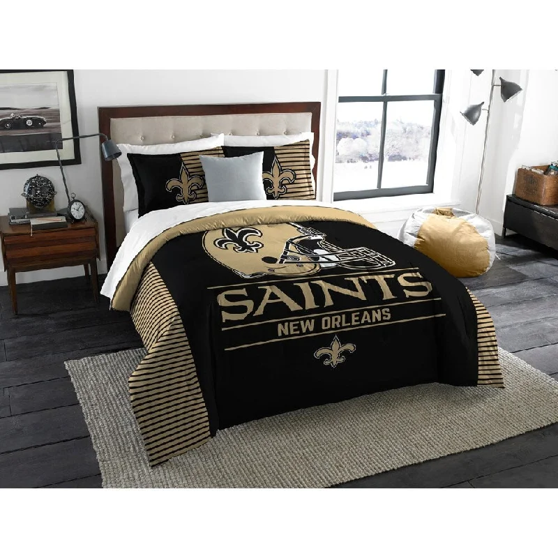 King - size comforters to fit large king - sized beds perfectlySaints King Comforter Set