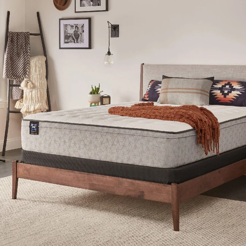 Hybrid mattresses combining foam and innerspring technologySealy Essentials Winter Green Medium Euro Top 12" Mattress