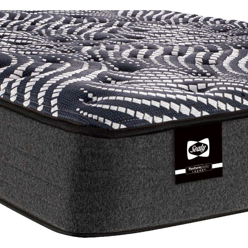 Gel - infused memory foam mattresses for cooler sleepSealy Posturepedic® Lux Hybrid Canmore Firm Tight Top 13.5 inch