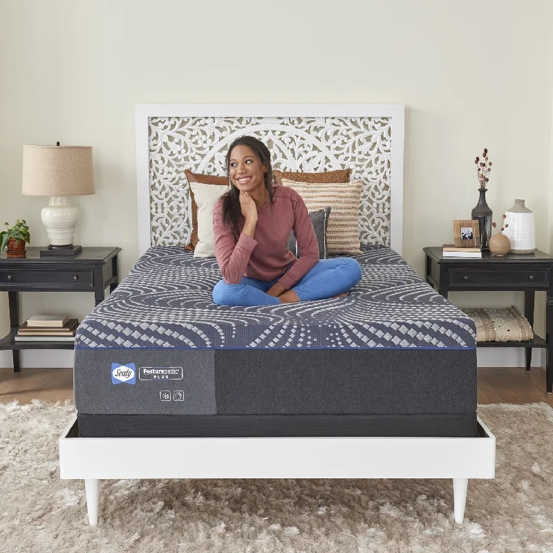 Latex mattresses with natural bounce and breathabilitySealy Posturepedic Plus Foam Albany Firm 13" Mattress