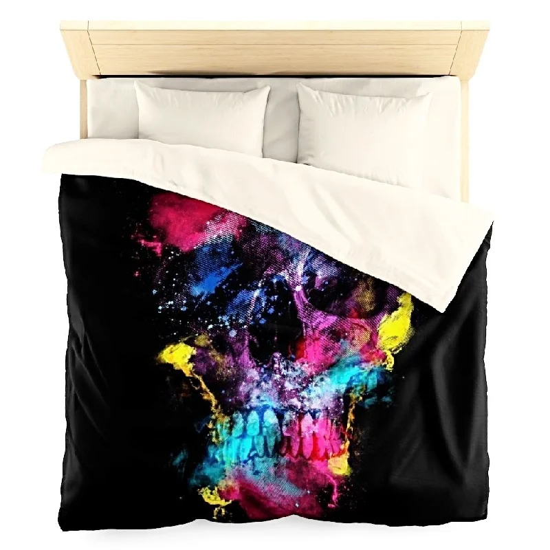 Allergy - friendly duvet covers for bedrooms with sensitive air qualitySkull 49 Duvet