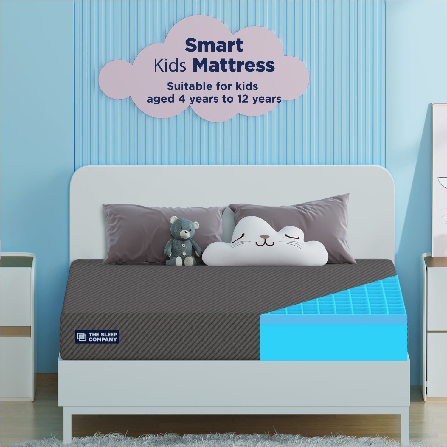 King - size mattresses for spacious master bedroomsSmart Kids Mattress