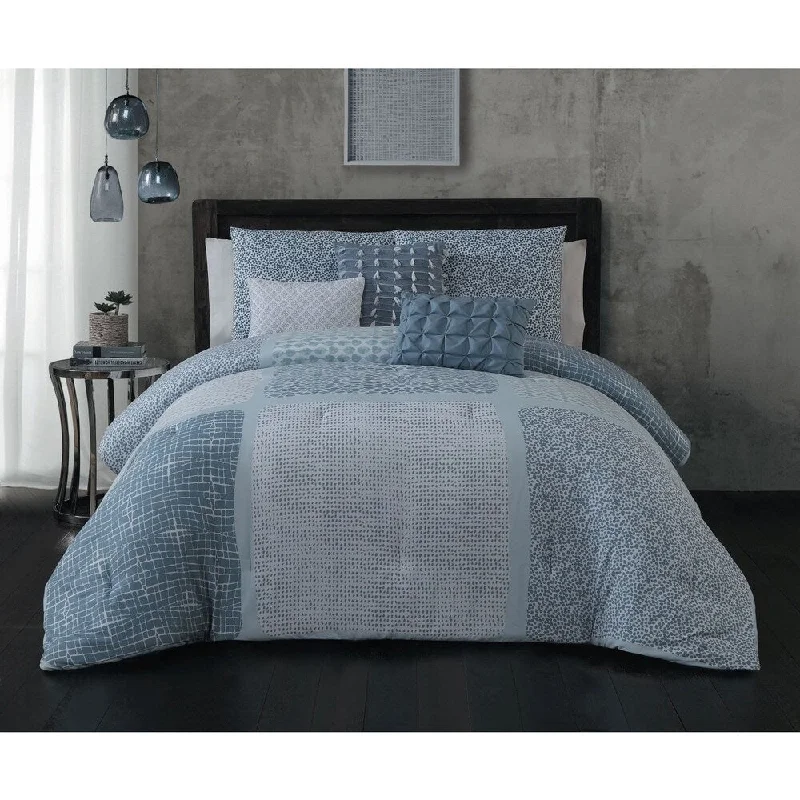 Down - filled comforters for supreme warmth and lightnessSteve Madden Talia 6-piece Comforter Set