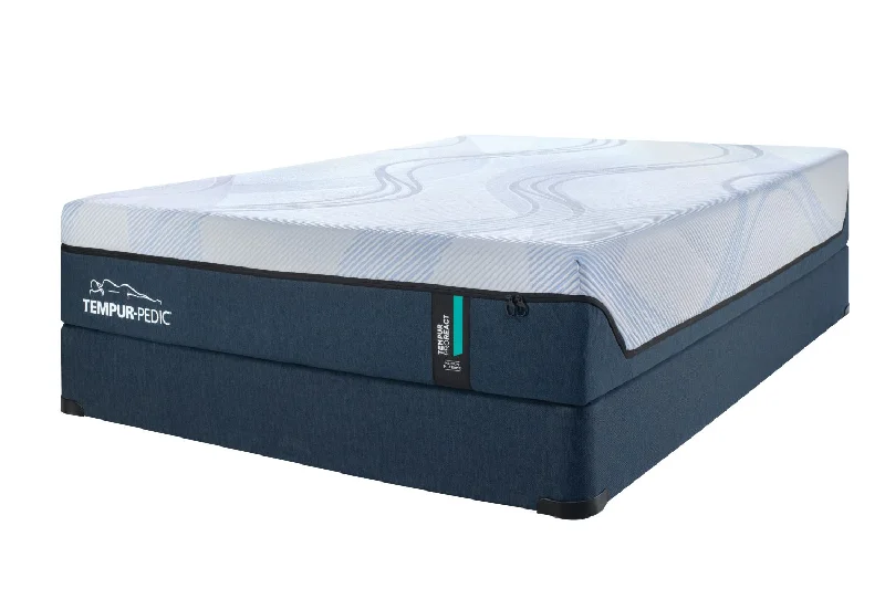 Hybrid mattresses combining foam and innerspring technologyTempur-Pedic Pro-React 2.0 Medium Twin Mattress and Boxspring Set