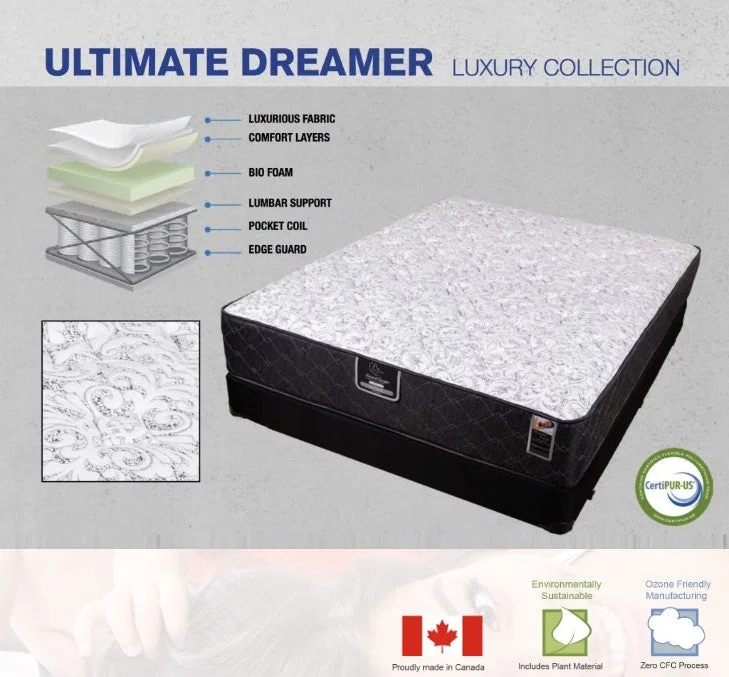 King - size mattresses for spacious master bedroomsULTIMATE DREAMER FLIPPABLE  FIRM OR PLUSH