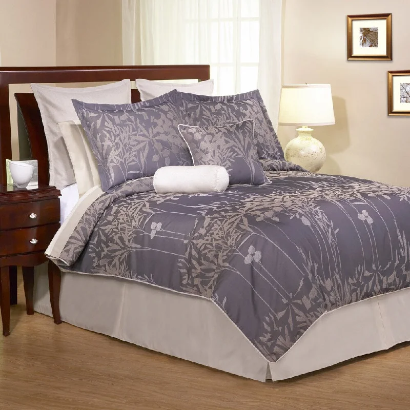 Latex - filled comforters with a bouncy texture and good supportWhisper 12-piece Bed in a Bag with Sheet Set