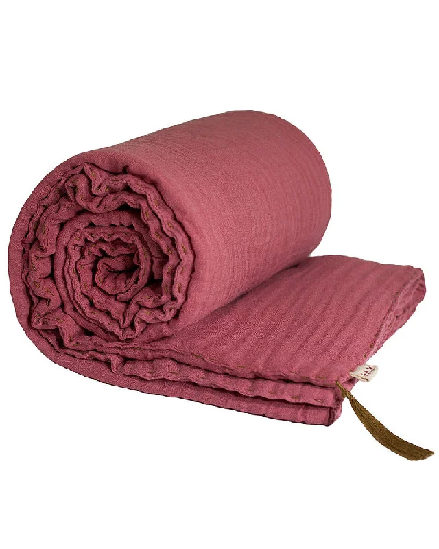 King - size blankets to cover large beds comfortablyNumero 74 Winter Blanket - Rose