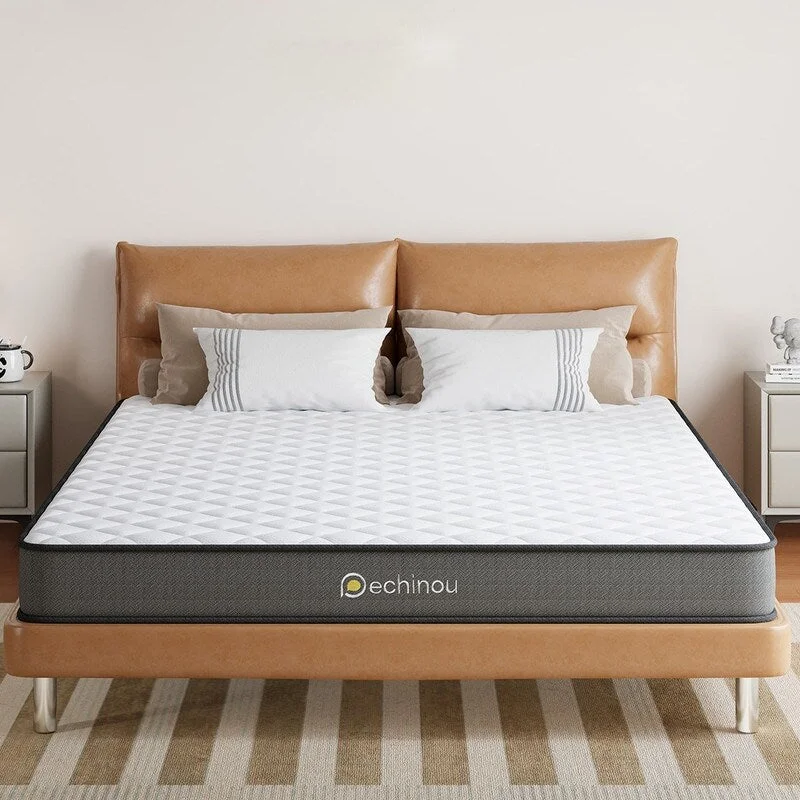 Hybrid mattresses combining foam and innerspring technology6 in Queen Size Hybrid Mattress in a Box with Gel Memory Foam, Medium Firm Support, Pressure Relief, Motion Isolation