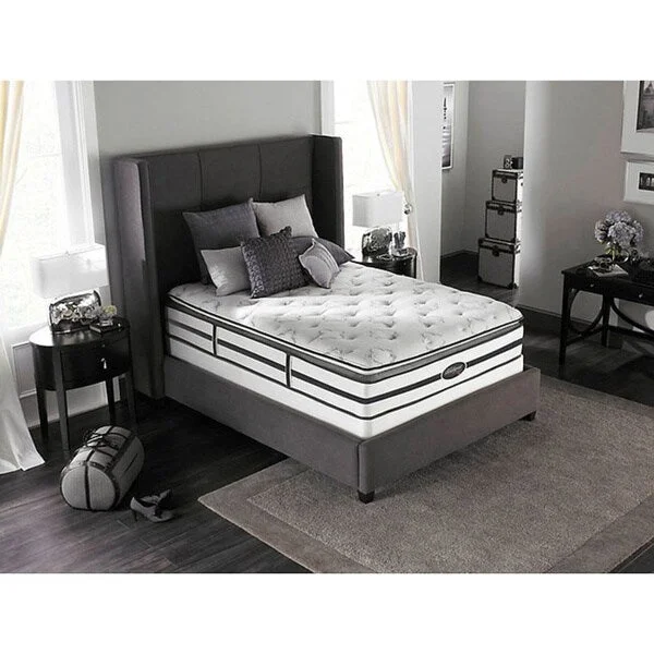 Bamboo - charcoal infused mattresses for odor absorptionBeautyrest Classic Meyers Plush Pillow-top Queen-size Mattress Set