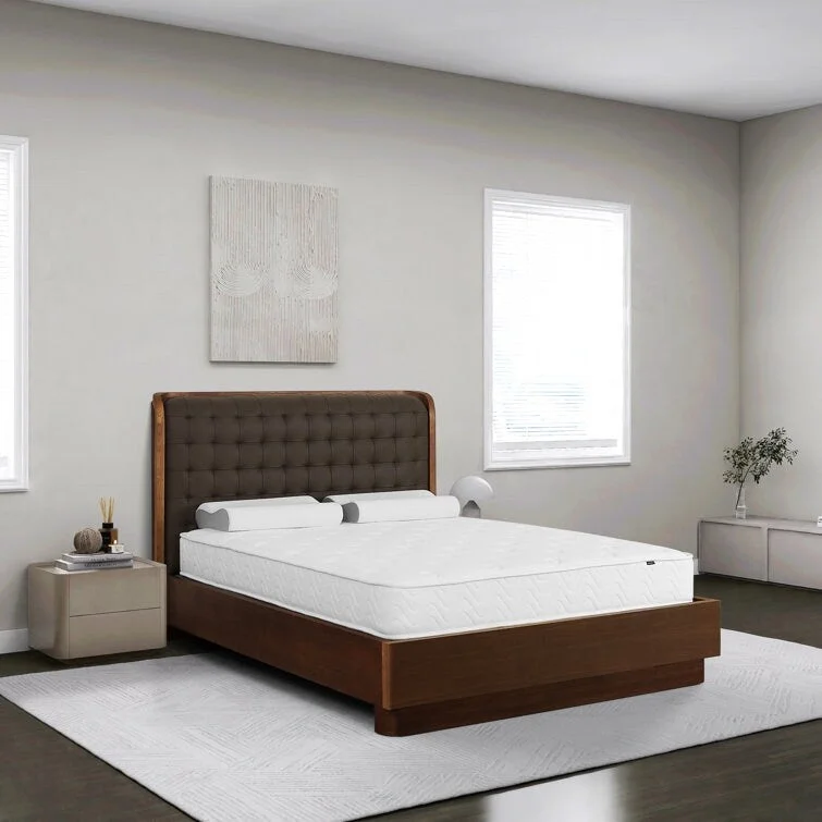 Hybrid mattresses combining foam and innerspring technologyDENOSEN 8'' Innerspring Medium Comfort Mattress