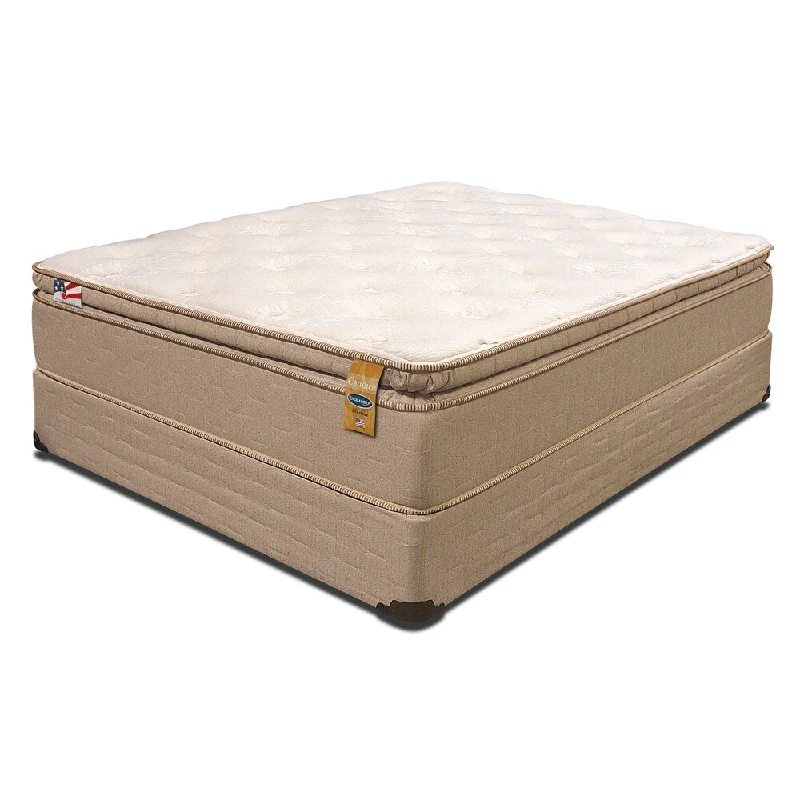 Innerspring mattresses with coil counts for supportFurniture of America Englander 13-inch California King-size Pillow Top Mattress