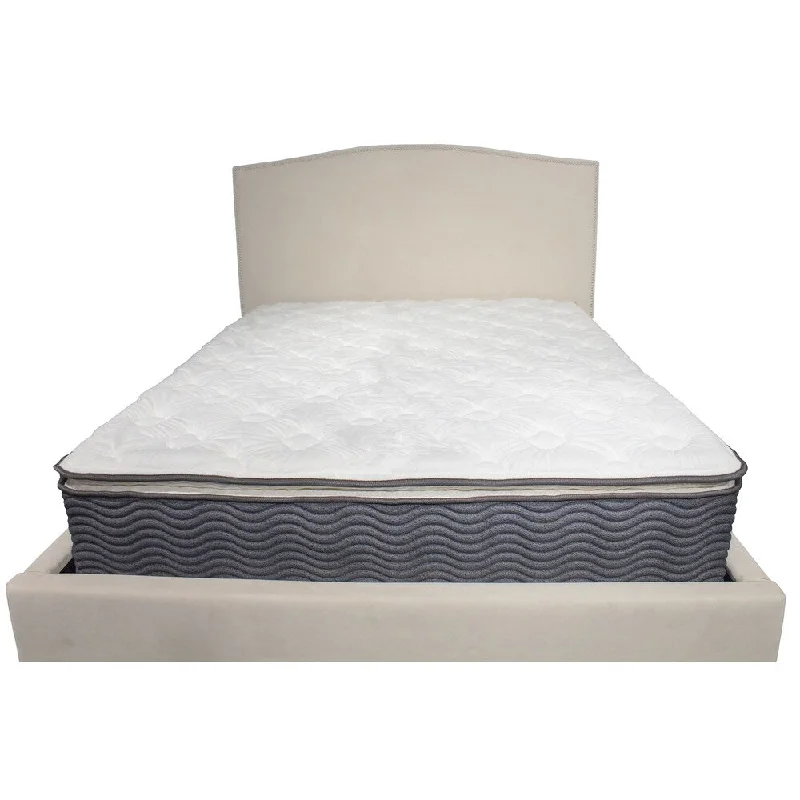 Hybrid mattresses combining foam and innerspring technologySeries 3 Full Size Hybrid 12" Gel Memory Foam Pillow-Top Mattress